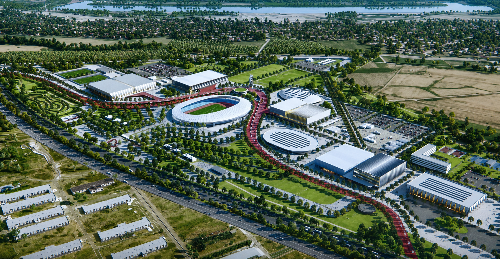 Олимпийский городок (Olympic City) — спортивная инфраструктура, Ташкент